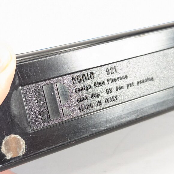 Blue Rexite Podio 921 desk letter holder, Italy 1970s Rino Pirovano - Picture 8 of 8